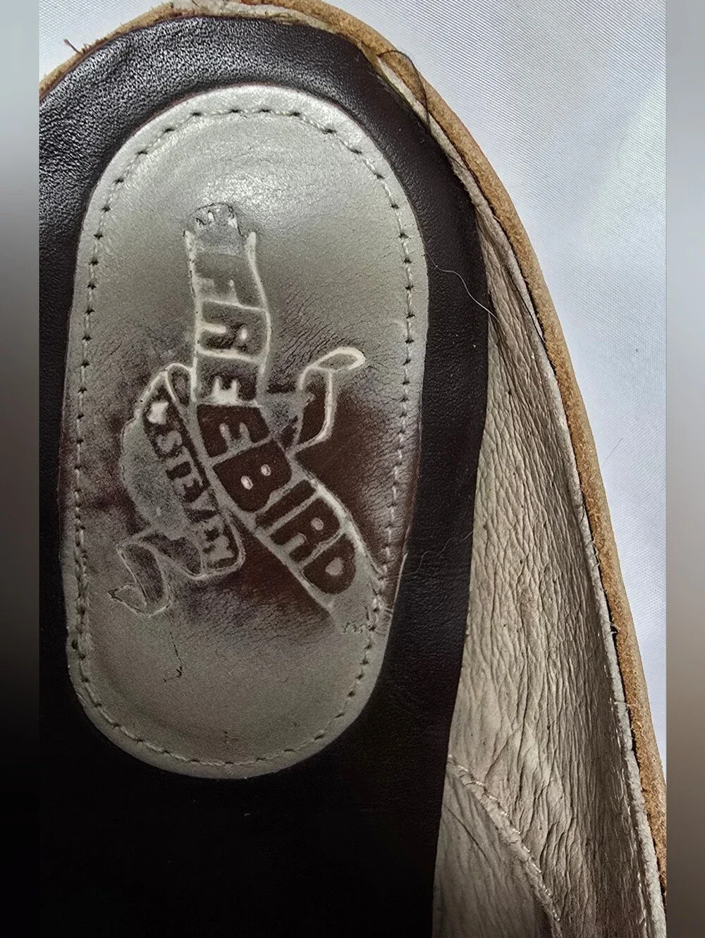 Freebird by Steven Mallena Leather Snake Print Shoes Size 11